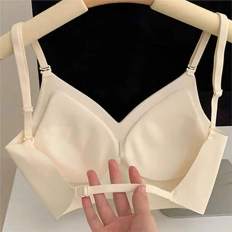 Fashion Nylon Cotton Women's Invisible Bra Breathable No Steel Frame U Plunge Bras Backless Ladies Sexy Bras Women Girls