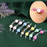 1 Pair Non-Piercing Nipple Clamps Breast Clip for Women Adult Toy Sexual Enhancement Accessory for Couples
