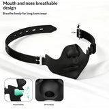 Halloween Glossy Half Face Mask Breathable Artificial Face Adjustable Elastic Mask DIY Party Role-playing Dress-up Accessories