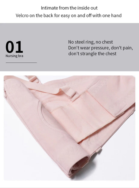 vvocci Hands Free Breastsucking Bra Breastfeeding Underwear New Collection Breastsucking Device Fixed Belt Artifact