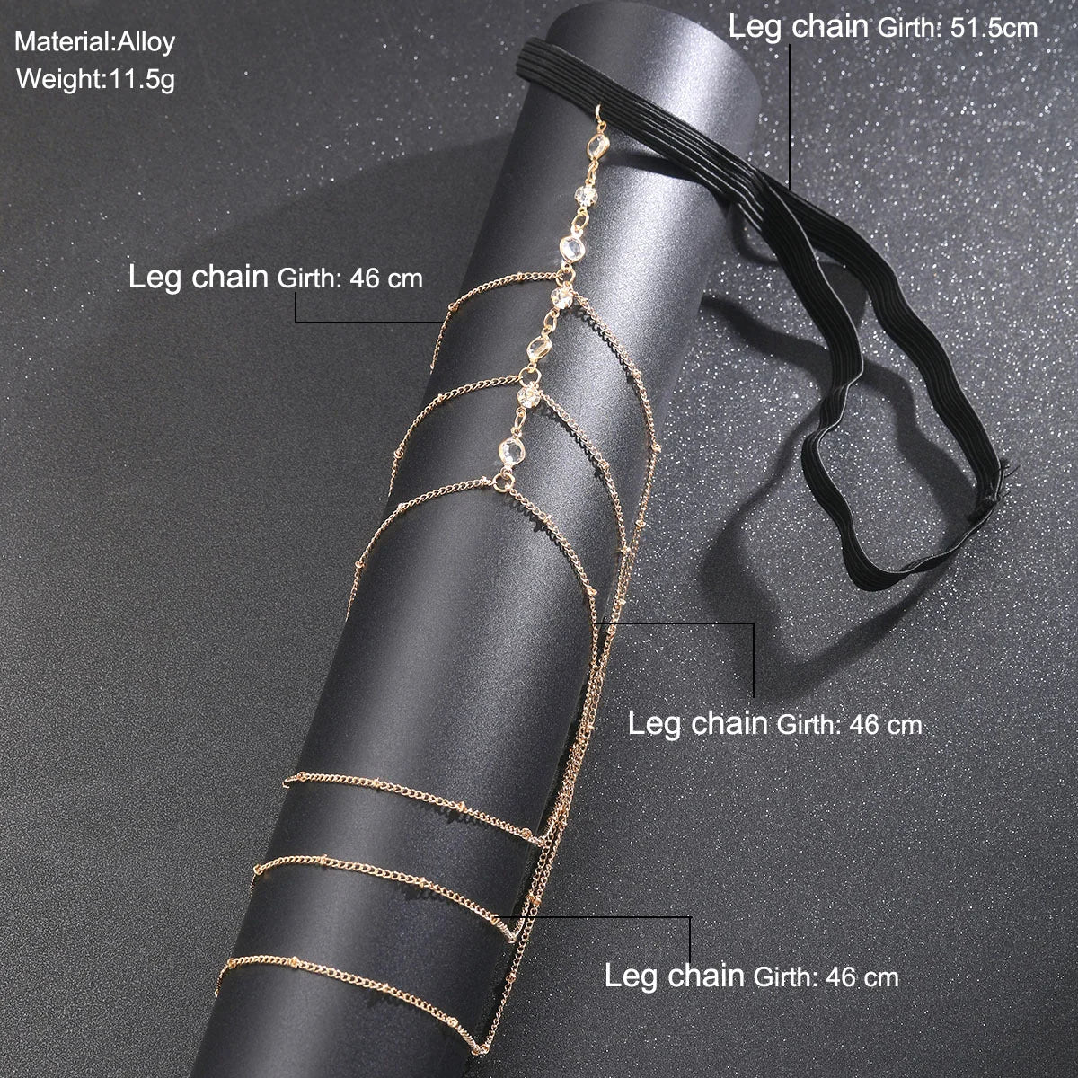 Bohemia Multi Layer Butterfly Tassel Leg Chain for Women Fashion Sexy Metal Bodychain Beach Thigh Leg Chain Jewelry Accessories