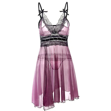 Sexy Lingerie Women Lace Sleepwear Sexy Mujer Sexi Dress Underwear Plus Size 6XL Women Nightwear Sleep Dress Vestidos De Noche