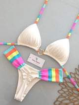 Micro Bikinis Women Swimsuit New Sexy Swimwear Halter Bikini Set Brazilian Biquini Female Thong Beachwear Party Wear