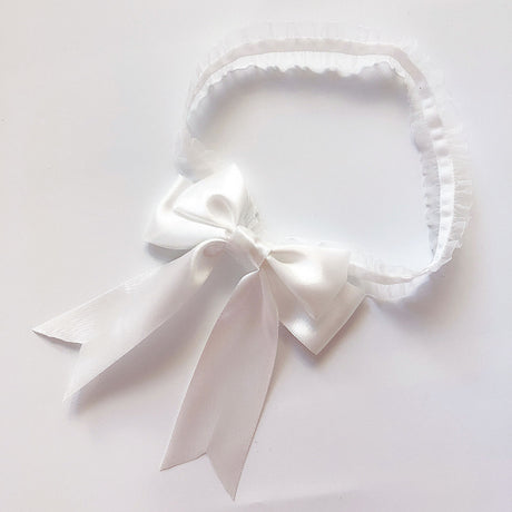 2024 Sexy Lace Bow Garter Bride Solid Color Fashion Comfortable Wild Thigh Ring Wedding Accessories