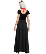 Queen of Hearts Costume Women Alice in Wonderland Costume Poker Queen Cosplay Halloween Carnival Masquerade Costumes Sexy Dress