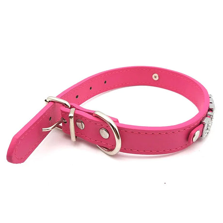Sexy Hot Rosy Leather Customized Name Letters Collar Choker Necklace DIY Personalized Cosplay Buckle Belt Chocker Jewelry Gift