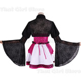 Women's Corset Dress Draculaura Cosplay Costume Women Sexy Corset Lolita Short Dress Suit Gothic Punk Dress Halloween Clothes
