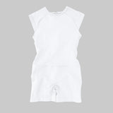 Flutter Sleeve One Piece Women Sports Jumpsuit Bodysuit With A Backless Design Sports Activewear Yoga Enterito Gym Set