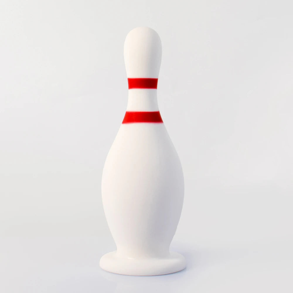 Liquid Silicone Bowling Pin Butt Plug Comfortable Anal Plug Anus Dilator Prostate Massager Adult Toys for Men Women Gay Couple