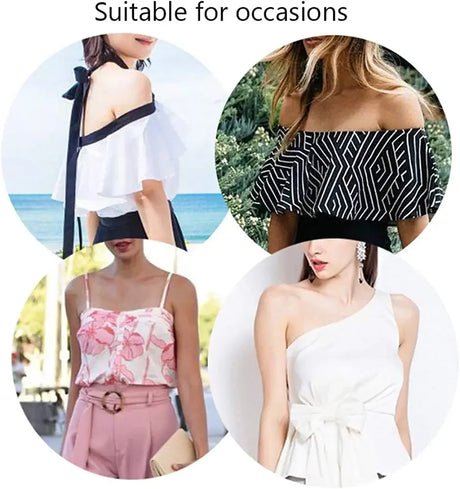 Women Clear Bra Straps Invisible Transparent Elastic Bra Belt Shoulder Straps Adjustable Underwear Intimates Accessories for PC