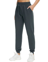 THE GYM PEOPLE Women's Workout Joggers Leggings Drawstring Running Lounge Sweatpants Tapered Pants with Pockets