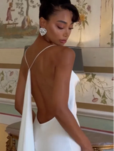 Elegant Solid Women's Dress Side Split Backless V-Neck Hip Package Lady Long Dresses 2026 Summer Autumn Female Party Robe New
