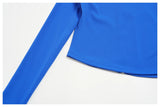 Yoga Long Sleeve Women's Zipper Sports Jacket Fitness Yoga Shirts Gym Top Activewear Running Coats Workout Clothes For Cycling