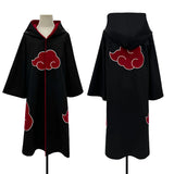 HOLOUN Uchiha Itachi Sasuke Anime Cosplay Costume Embroidery Hawk Team Cloak Pain Konan Sasori Halloween Christmas S-2XL