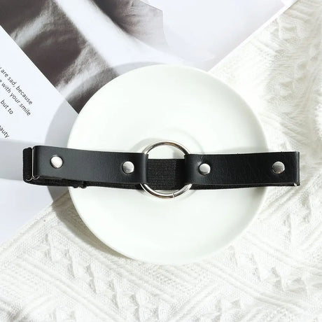 New Womens Sexy Punk Elastic Bondage Harness Garter Belts Cat Leg Chain Cosplay Spike Elastic Thigh Ring Garter Body Jewelry