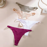Ice Silk Thong Sexy Women Panties G String Briefs T Back for Girls Underwear Temptation Seamless Ladies Underpants  Size S-XL