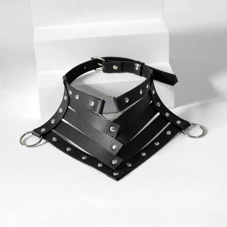 Black Sexy Trendy Rock Gothic Collar Necklaces Jewelry Gothic Leather Belt Rivets Harajuku Punk Choker Necklace for Women Gift