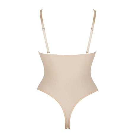 Sleeveless Halter Bodyshaper Bodysuits Women Sexy Bones Waist Trainer Corsets Backless Shapewear Slim Underwear Outfit Jumpsuits