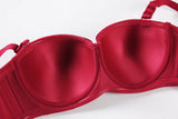Women's D Cup Sexy Underwear Female Lingerie Plus Size Bra Big Cup Ladies Brief Sets Large Size Women Bras