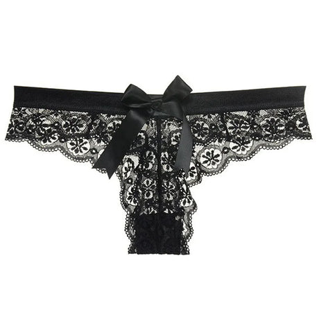 Sexy Lace Thong Women Butterfly Low Waist Panties Transparent Underwear Ladies Briefs Lingere Panty Underware Womens Lingerie