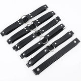 Punk Black Heart Leather Sword Belt Waist Garter Handmade Body Bondage Sexy Leg Suspenders Harness Stockings Belts for Women